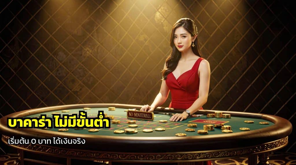 บาคาร่า ไม่มีขั้นต่ำ