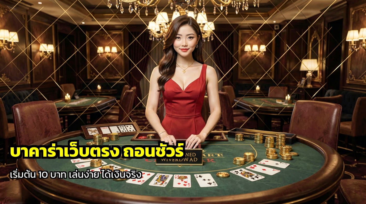 บาคาร่าเว็บตรง ถอนชัวร์