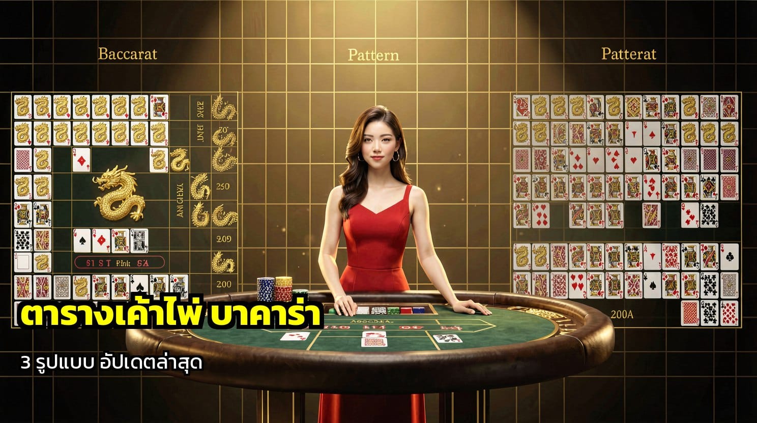 ตารางเค้าไพ่ บาคาร่า