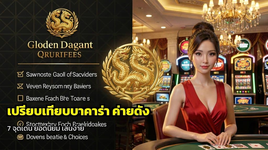 เปรียบเทียบบาคาร่า ค่ายดัง