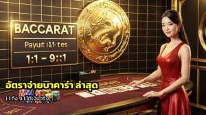 อัตราจ่ายบาคาร่า ล่าสุด